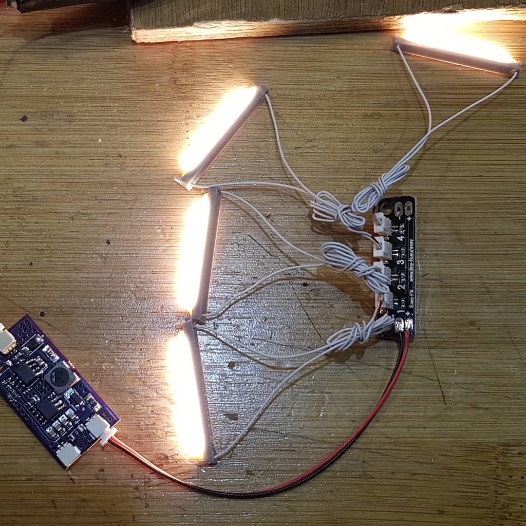TL Light lit with Tiny-FX lighting